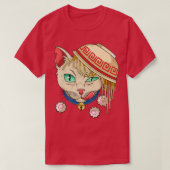 Kawaii Ramen Japanner noodles Bowl Ramen Cat T-shirt (Design voorkant)