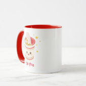 Kawaii Ramen Noodles in een beker Mok (Voorkant links)