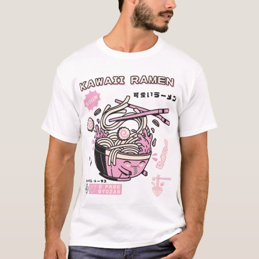 Kawaii Ramen T-shirt (Voorkant)