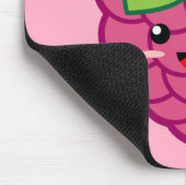 Kawaii Raspberry Muismat (Hoek)
