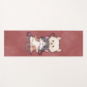 Kawaii Rats Yoga Mat (Voorkant (horizontaal))