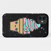 Kawaii Rave Ijs In De Ruimte Case-Mate iPhone Case (Achterkant (horizontaal))
