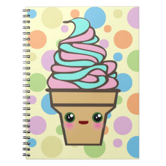 Kawaii Rave Ijsje Notitieboek