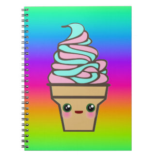 Kawaii Rave Ijsje Notitieboek
