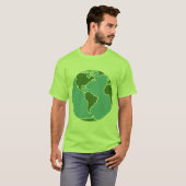 Kawaii Rave Planet Earth T-shirt (Voorkant volledig)