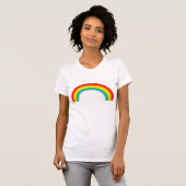 Kawaii Rave Regenboog T-shirt (Voorkant volledig)