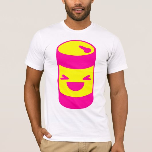 Kawaii Rave Soda Pop Can T-shirt (Voorkant)