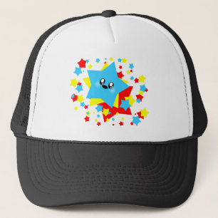 Kawaii Rave Stars Trucker Pet