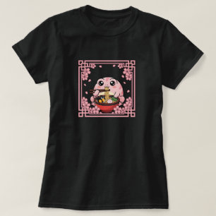 Kawaii regen kikker Eet Ramen Noedels Japans  T-shirt