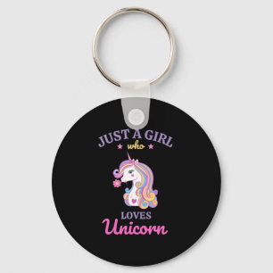 Kawaii Regenboog Eenhoorn Magisch Kleurrijk Sleutelhanger