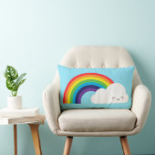 Kawaii Regenboog Kussen (Stoel)