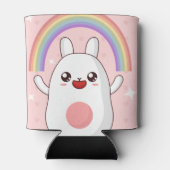 Kawaii regenboogklier blikjeskoeler (Achterkant)