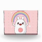 Kawaii regenboogklier fotoblokken (Voorkant)