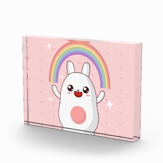 Kawaii regenboogklier fotoblokken (Rechts)