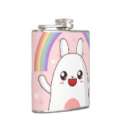 Kawaii regenboogklier heupfles (Rechts)