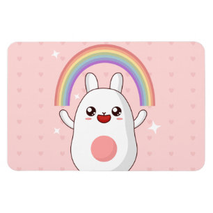 Kawaii regenboogklier magneet