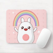 Kawaii regenboogklier muismat (Met muis)