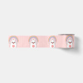 Kawaii regenboogklier satijnen lint (Voorkant)