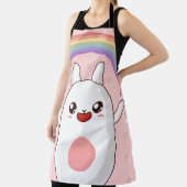 Kawaii regenboogklier schort (Insitu)