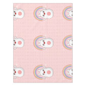 Kawaii regenboogklier tafelkleed (Voorkant)