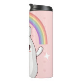 Kawaii regenboogklier thermosbeker (Geroteerd rechts)