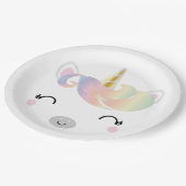 kawaii regenbow unicorn BIRTHDAY bord (Gekanteld)