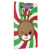 Kawaii Reindeer Clipboard Klembord (Rechts)