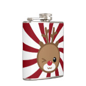 Kawaii Reindeer Flask Heupfles (Rechts)