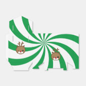 Kawaii Reindeer Gift Favor Box Bedankdoosjes (Uitgevouwen)