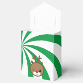 Kawaii Reindeer Gift Favor Box Bedankdoosjes (Geopend)