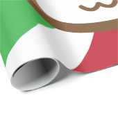 Kawaii Reindeer Gift Wrap Cadeaupapier (Rol Hoek)