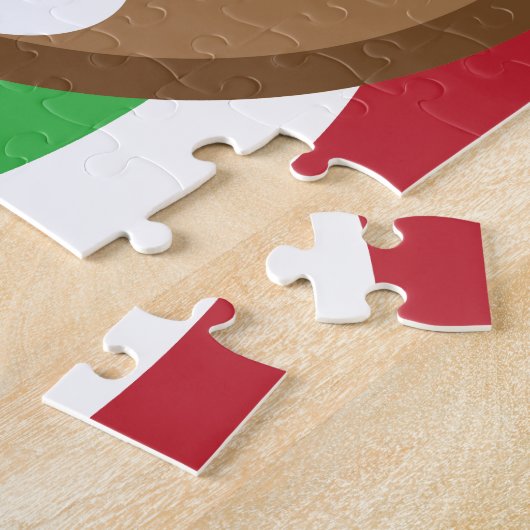 Kawaii Reindeer Puzzle Legpuzzel (Zijkant)