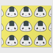 Kawaii Rice ball Cadeaupapier (Vlak)