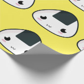 Kawaii Rice ball Cadeaupapier (Hoek)