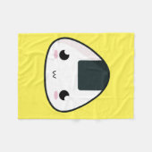 Kawaii Rice ball Fleece Deken (Voorkant (Horizontaal))