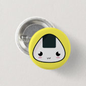 Kawaii Rice ball Ronde Button 3,2 Cm (Voorkant /achterkant)