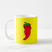 Kawaii Rode Hete Peper Diva Koffiemok (Links)