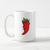 Kawaii Rode Hete Peper Diva Koffiemok (Links)