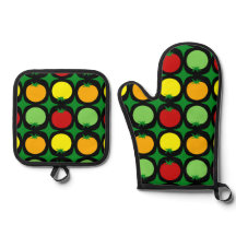 Kawaii ronde tomaten patroon