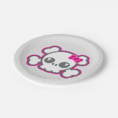 Kawaii Roze Borden van het Cuntstofpapier Papieren Bordje (Gekanteld)