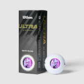 Kawaii roze demon meisje golfballen (Verpakking)