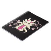 Kawaii Roze Dragon Spiral notebook Notitieboek (Linkerzijde)