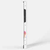 Kawaii roze ijs op wit ijs samsung galaxy hoesje (Rechterkant)