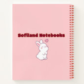 Kawaii roze 💗🧡✨ notitieboek (Achterkant)