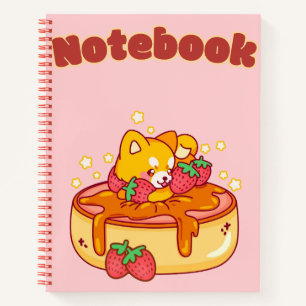 Kawaii roze 💗🧡✨ notitieboek