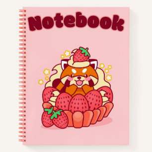 Kawaii roze 💗🧡✨ notitieboek