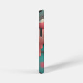 Kawaii roze notitieboek van schattig ijs iPhone hoesje (Rechterkant)