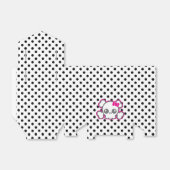 Kawaii Roze Ribbon Skull Gift Box Bedankdoosjes (Uitgevouwen)