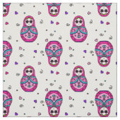 kawaii roze Russische dollar Stof (Swatch)