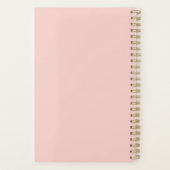Kawaii Roze Terug Naar School Mooie Benodigdheden Planner (Achterkant)